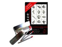 HAHNEMÜHLE SKIZZE SCHETSBLOK A4 2X + 6 POTLODEN GRATIS