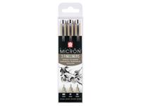 SAKURA PIGMA MICRON DESIGN FINELINER SET 3 STUKS ZWART