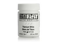 GOLDEN SOFLAT ACRYLIC 59ML 6755 SERIE 1 TITANIUM WHITE