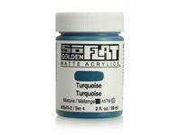 GOLDEN SOFLAT ACRYLIC 59ML 6640 TURQUOISE