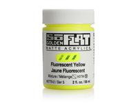 GOLDEN SOFLAT ACRYLIC 59ML 6770 SERIE 5 FLUORESCENT YELLOW