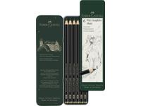 FABER-CASTELL PITT GRAPHITE MATT SET 6X