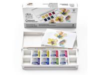 WINSOR & NEWTON COTMAN AQUARELL SET FLORAL 8X1/2 NAPF