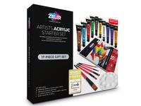 ZIELER ACRYL ANFÄNGER GESCHENK SET 17-TEILIG