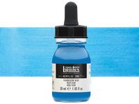 LIQUITEX ARTIST ACRYLIC INK 30ML 984 FLUORESCENT BLUE