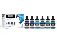 LIQUITEX ARTIST ACRYLTINTE SET 6X30ML AQUA