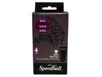 SPEEDBALL FABRIC BLOCK PRINTING INK SET 4X37ML