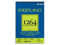 FABRIANO 1264 ZEICHENPAPIER A3 180GR BLOCK
