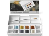 WINSOR & NEWTON COTMAN 8ER METALLIC AQUARELLFARBEN SET