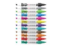 TALENS ECOLINE DUOTIP MARKER SET BASIS 12 STÜCK