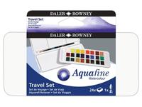 DALER ROWNEY AQUAFINE AQUARELLFARBEN SET 24 FARBEN