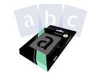 QBIX SCHABLONEN ALPHABET SET 26 STÜCK 5CM KLEIN