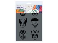 QBIX SCHABLONEN SET A3: ICON2 SUPERHEROS