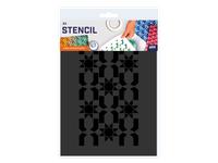 QBIX SCHABLONEN SET A3 TILES 3 MOSAIC