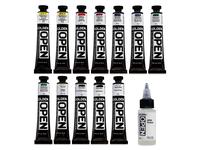 GOLDEN ACRYL OPEN MIXING SET 12X22ML+ 30ML OPEN THINNER