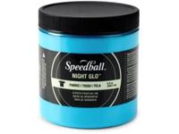 SPEEDBALL SIEBDRUCK FARBE FÜR TEXTIL 237ML NIGHT GLO BLAU 019