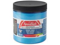 SPEEDBALL OPAQUE FABRIC SIEBDRUCK FARBE 237ML BLAUER TOPAS 003