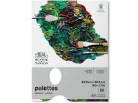WINSOR & NEWTON ABREISSPALETTE 22,9X30,5CM 50 BLATT