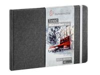 HAHNEMÜHLE TONED WATERCOLOUR BOOK A5 30 BLATT GRAU