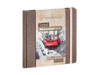 HAHNEMÜHLE TONED WATERCOLOUR BOOK 14X14CM 30 BLATT BEIGE