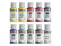 GOLDEN ACRYL FLUID MIXING SET 10X 30ML