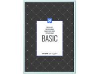 VAN BEEK BASIC ALUMINIUM WECHSELRAHMEN SILBER MATT 50X65CM