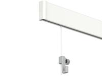 ARTI TEQ KOMPLETTPAKET 200CM KLICK SCHIENE RAL9010 WEISS