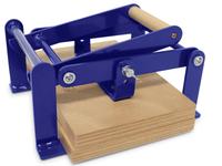 WOODZILLA  HANDHEBEL DRUCKPRESSE A5 BLAU