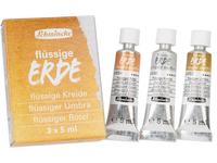 SCHMINCKE FLÜSSIGE ERDE SET 3 X 5ML TUBEN