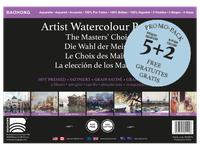 BAOHONG AQUARELLPAPIER 56X76CM GLATT 5+2 GRATIS
