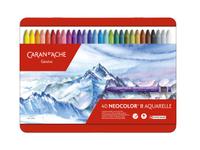 CARAN D'ACHE NEOCOLOR II WASSERVERMALBARE WACHPASTELL 40-ER