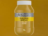 WINSOR & NEWTON GALERIA  1L  744  GELBER OCKER