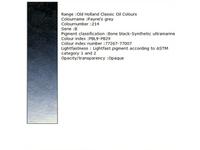 OLD HOLLAND ÖLFARBE B214 125ML PAYNES GREY