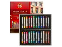 KOH-I-NOOR TOISON D'OR SOFTPASTELLE RUND 24X