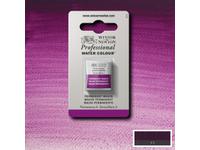WINSOR & NEWTON AQUARELLFARBE 1/2 NÄPF 491 PERMANENT MAUVE