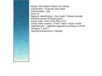 OLD HOLLAND ÖLFARBE B265 40ML TURQUOISE BLUE DEEP