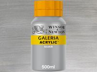WINSOR & NEWTON GALERIA 500ML 617 SILBER