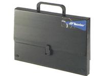 ZEICHENMAPPE 52X36,5CM 3,0CM SCHWARZ (B3)