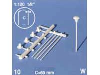 1:100 LATERNEN 60MM HOCH (10 STÜCK)