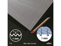 METALLNETZ ALUMINIUM 19,5X29,5CM 1,0MM 16.42410.1