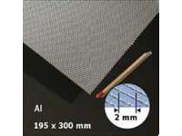 STRECKMETALL ALUMINIUM 19,5X30CM 2,0MM 19.44200.1