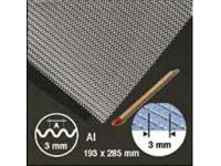 METALLNETZ ALUMINIUM 19,5X27,5CM 3,0MM 16.42430.1