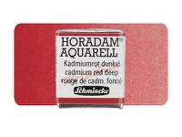 SCHMINCKE HORADAM AQUARELL 1/2 NAPF S3 350 KADMIUMROT DUNKEL