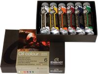 TALENS REMBRANDT ÖLFARBENSET 6X15ML