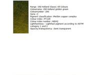 OLD HOLLAND ÖLFARBE C295 125ML OLD HOLLAND GOLDEN GREEN