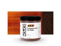 GOLDEN OPEN ACRYLIC 237ML 7385 S3 OPEN TRANSPARANT RED IRON