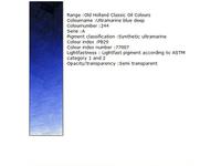 OLD HOLLAND ÖLFARBE A244 125ML ULTRAMARINE BLUE DEEP