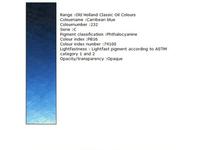 OLD HOLLAND ÖLFARBE C232 125ML CARIBBEAN BLUE