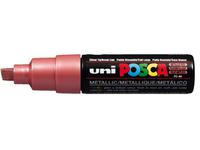 UNI POSCA PC8RM METALLIC ROT BREIT