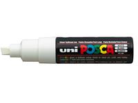 UNI POSCA PC8BL WEISS BREIT
